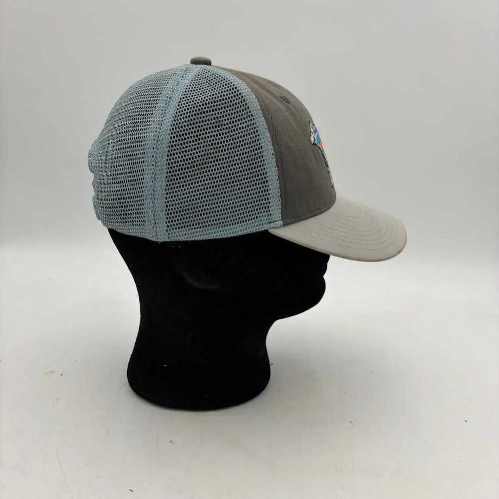 Patagonia Fitz Roy Bear Midcrown Mesh Snapback Trucker Hat Kids Youth Granola